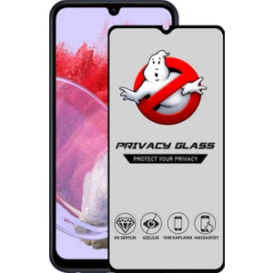 Caseart Samsung Galaxy M34 Tam Kaplayan Privacy Hayalet Temperli Ekran Koruycu Cam