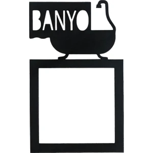 Emach Dizayn Banyo Ahşap Priz Çerçevesi Dekorasyon