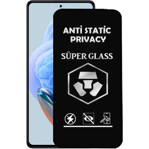 Xiaomi Redmi Note 12 Pro 5g Tam Kaplayan Anti Statik Hayalet Süper Cam Ekran Koruyucu