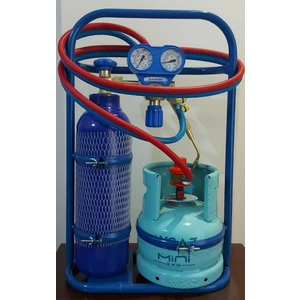 Oksijen Kaynak Seti 6 Litre Emniyet Valfli Lüx Model