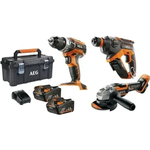 Aeg JP18L3-402TB Combo Profesyonel Akülü Set 3'lü
