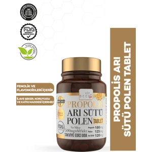 Bee & You Bee'O Up Propolis Arı Sütü Polen 60 Tablet Yetişkin