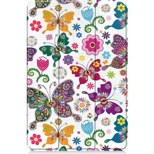 Custer Painted 3-Fold Holder Smart Leather Tablet Case For Xiaomi Redmi Pad Se (Yurt Dışından)