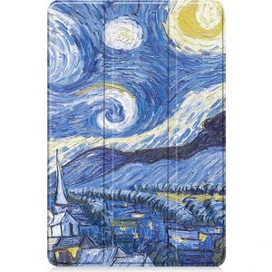 Custer Painted 3-Fold Holder Smart Leather Tablet Case For Xiaomi Redmi Pad Se (Yurt Dışından)
