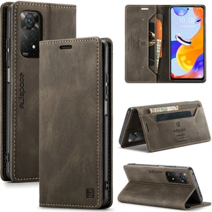 Xiaomi Redmi Note 11 Pro 5g/4g Için Vinil Deri Kapak Flip Cüzdan Standı Telefon Kılıfı (Yurt Dışından)