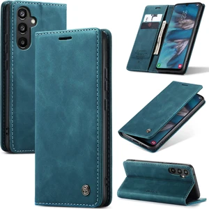 Samsung Galaxy A34 5g Için Retro Pu Deri Cüzdan Flip Standlı Telefon Kılıfı (Yurt Dışından)