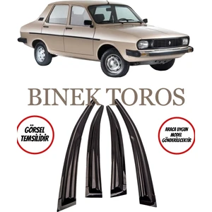 Renault 12 Toros Binek Cam Rüzgarlığı 4lü