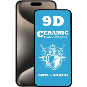 Caseart Apple iPhone 15 Pro Max Tam Kaplayan Seramik Nano Esnek Ekran Koruyucu Cam