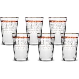 Cumhuriyet Yüzyılı Hilal 6'lı Su Bardağı 300 ml Kırmızı