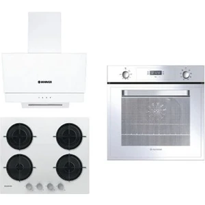 23-4 Beyaz Cam 3'lü Ankastre Set (3051W-HVW6MW-HDG6C2GWTK)