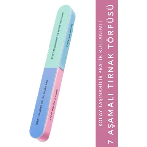 7 Aşamalı Kolay Taşınabilir Tırnak Törpüsü