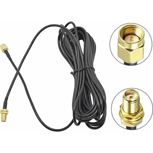 Rg174 Sma Erkek Dişi 5M Kabl0 50 Ohm Altın Kaplama Rf Uzatma Wifi 3G Koaksiyel Kablo