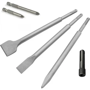 Beton Kırma  Delme Kazıma Için Sds Hilti Uç Seti Bits Adaptörlü Keski Murc