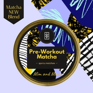 Mim and More Pre-Workout Matcha - Sporcu Matchası, 25 Gr