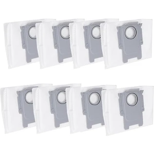Roborock S8+ /s8 Pro Ultra / S7 Maxv Ultra / Q5 / Q5+ / Q7+ / Q7 Max+ Elektrikli Süpürge Torbası Için 8 Adet Toz Torbası Değiştirme (Yurt Dışından)