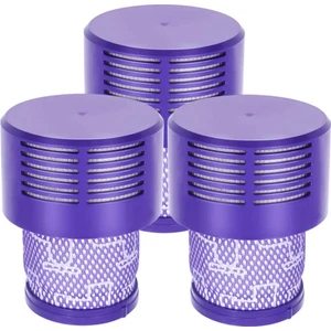 Dyson V10 SV12 Için 3'lü Paket Hepa Yedek V10 Filtreleri, Parça No. 969082-01, Yıkanabilir ve Tekrar Kullanılabilir (Yurt Dışından)