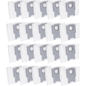 20 Adet Roborock S8+ /s8 Pro Ultra / S7 Maxv Ultra / Q5 / Q5+ / Q7+ / Q7 Max+ Çöp Torbası Elektrikli Süpürge Aksesuarları (Yurt Dışından)