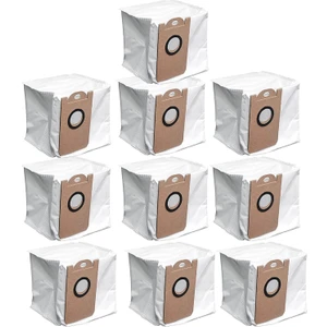 10 Paket Toz Torbaları Proscenic M7 Pro M8 Pro Robotlu Süpürge Özel Toz Torbaları Yedek Aksesuar Parçaları (Yurt Dışından)