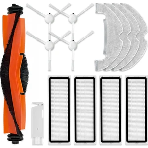 Xiaomi Robot Vakum X10 Yedek Yedek Parça Aksesuarları Ana Yan Fırça Hepa Filtre Paspas Bezi (Yurt Dışından)