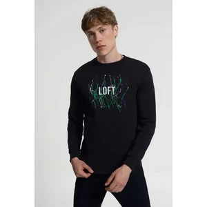 LF2034076 Loft Erkek Sweat Black