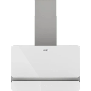 Uad 6022D BA4D 60 cm Beyaz Cam Duvar Tipi Ankastre Davlumbaz