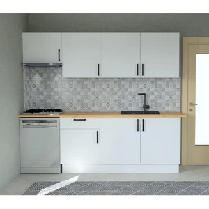 Beyaz Tezgahsız Hazır Mutfak 240CM