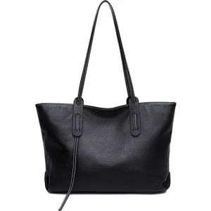 Love Home Hakiki Deri Deri Çanta Büyük Kapasiteli Çanta 2023 Yeni Moda Moda Yüksek Kaliteli Doku Bayan Koltuk Altı Çanta Tote Çanta (Yurt Dışından)