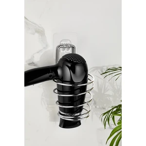 Orsa Home 115 Güçlü Magic Yapışkanlı Krom Saç Kurutma Makine Askısı,krom Fönlük