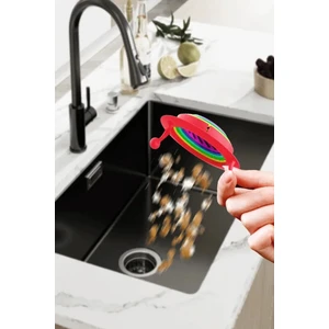 Lavabo Mesh Süzgeç Kapağı Lavabo Zemin Drenaj Sevimli Lavabo Filtresi Banyo Mutfak Süzgeci