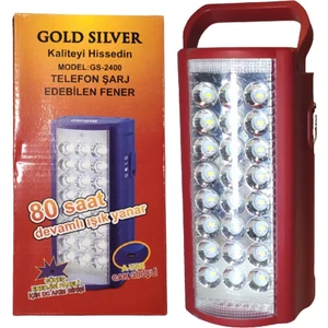Gold Silver Enfago Gold Silver GS-2400 Fener-Telefon Şarj