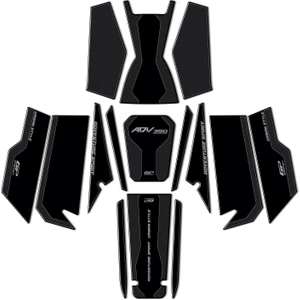 GP Kompozit Honda ADV 350 2023-2025 Uyumlu Full Pad Seti Karbon