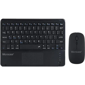 Tablet ve Telefonlar Için Türkçe Q Bluetooth Touchpad Klavye ve Mouse Set - AL3560
