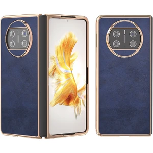 Zsunsky Shop Huawei Mate X3 Için Buzağı Dokulu Pu Kılıf (Yurt Dışından)