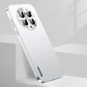 Zsunsky Shop Huawei Mate 50 Pro Için Mikro Buzlu Metal Boya Telefon Kılıfı (Yurt Dışından)