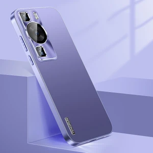Zsunsky Shop Huawei P60 Pro Için Mikro Buzlu Metal Boya Telefon Kılıfı (Yurt Dışından)