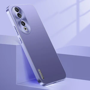 Zsunsky Shop Honor 90 Için Mikro Buzlu Metal Boya Telefon Kılıfı (Yurt Dışından)