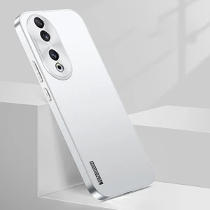 Zsunsky Shop Honor 90 Için Mikro Buzlu Metal Boya Telefon Kılıfı (Yurt Dışından)