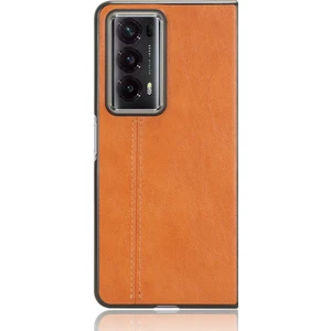 Zsunsky Shop Honor Magic V2 Için Inek Desenli Dikiş Telefon Kılıfı (Yurt Dışından)