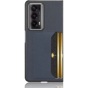 Zsunsky Shop Honor Magic V2 Için Litchi Doku Telefon Kılıfı (Yurt Dışından)