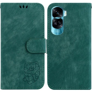 Zsunsky Shop Honor 90 Lite Için Küçük Kaplan Kabartmalı Deri Kılıf (Yurt Dışından)