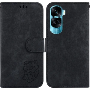 Zsunsky Shop Honor 90 Lite Için Küçük Kaplan Kabartmalı Deri Kılıf (Yurt Dışından)