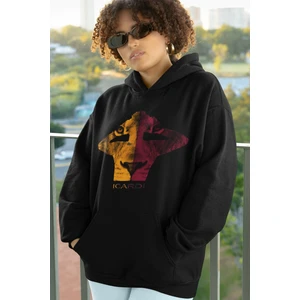 Fuddy Moda Mauro Icardi Baskılı Kapüşonlu Sweatshirt, Unisex Oversize Galatasaray Baskılı Hoodie