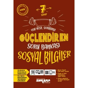Ankara Yayıncılık 7.Sınıf  Sosyal Bilgiler Güçlendiren Soru Bankası