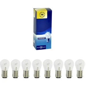 12V 1016 Ampul 21/5W SL3117 Şaşı Tırnak Çift Duy Stop Sinyal Ampul (10 Lu)