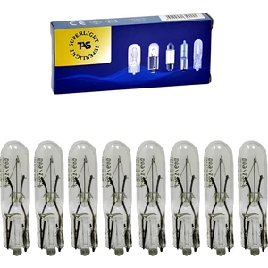 12V 1,2W Dipsiz T5 Ampul 10 Adet Gösterge Kadran Ampulü SL3100