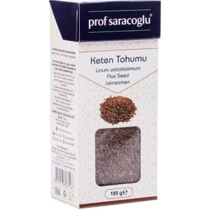 Prof Saraçoğlu Prof Saracoglu Keten Tohumu 195 Gr.
