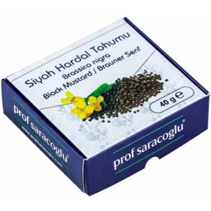 Prof Saraçoğlu Prof Saracoglu Hardal Tohumu (Brassica Nigra L.) 40 gr