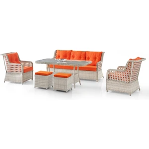 Gardenist Naturay - Rattan Bahçe Balkon Oturma Takımı