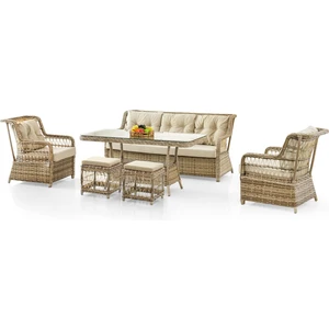 Gardenist Naturay - Rattan Bahçe Balkon Oturma Takımı