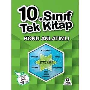 Örnek Akademi Yayınları 10. Sınıf Tek Kitap Konu Anlatımlı